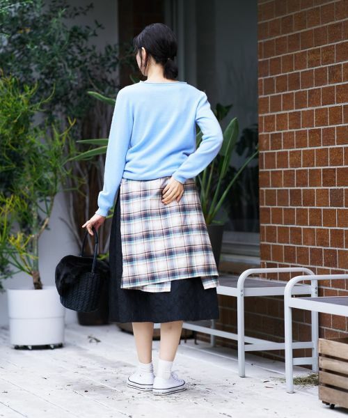 CARA O CRUZ / キャラ・オ・クルス ニット・セーター | カシミヤクルーネックニット【MUSETTI】 | 詳細25