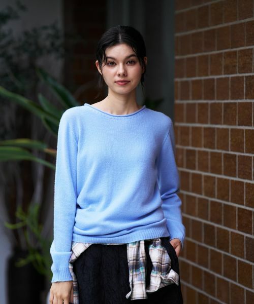 CARA O CRUZ / キャラ・オ・クルス ニット・セーター | カシミヤクルーネックニット【MUSETTI】 | 詳細5