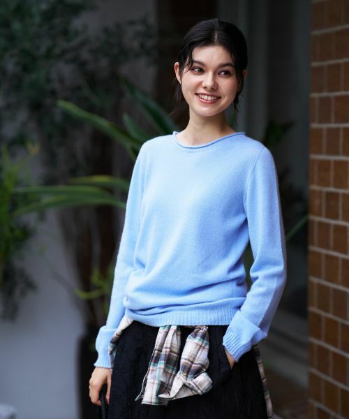 CARA O CRUZ / キャラ・オ・クルス ニット・セーター | カシミヤクルーネックニット【MUSETTI】 | 詳細6