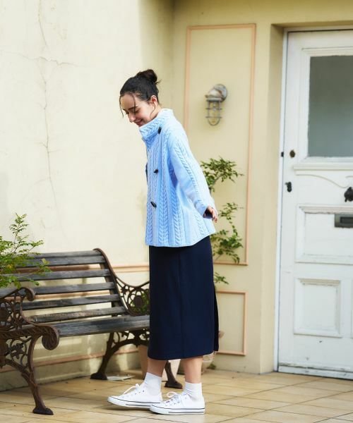 CARA O CRUZ / キャラ・オ・クルス テーラードジャケット | ケーブル編みニットジャケット【MUSETTI】 | 詳細18