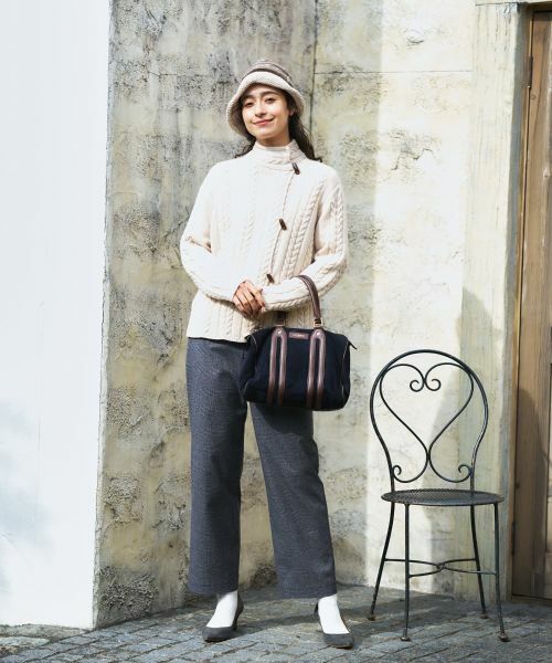 CARA O CRUZ / キャラ・オ・クルス テーラードジャケット | ケーブル編みニットジャケット【MUSETTI】 | 詳細24