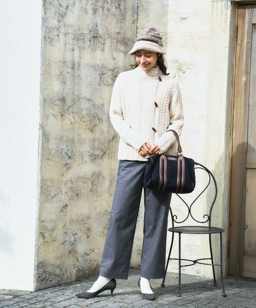 CARA O CRUZ / キャラ・オ・クルス テーラードジャケット | ケーブル編みニットジャケット【MUSETTI】 | 詳細26