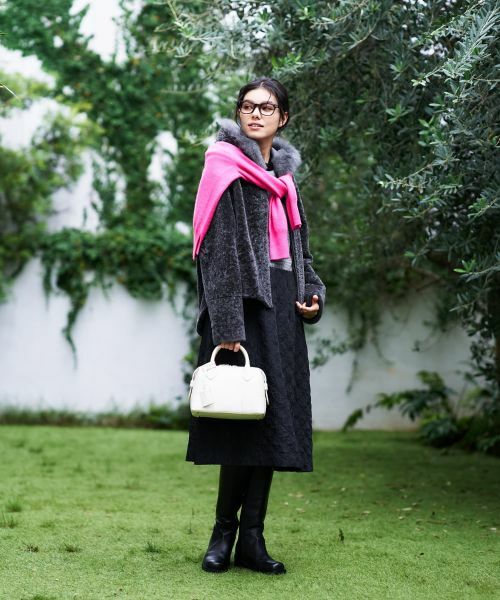 CARA O CRUZ / キャラ・オ・クルス テーラードジャケット | シープファーフーデッドジャケット【LISA CONTE】 | 詳細13