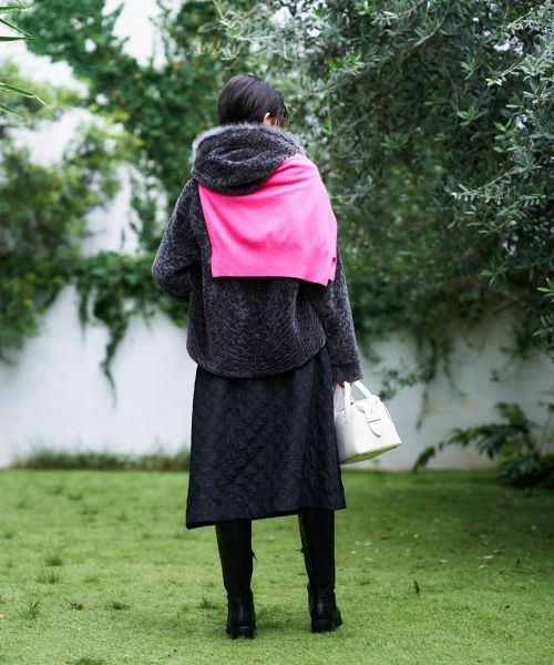 CARA O CRUZ / キャラ・オ・クルス テーラードジャケット | シープファーフーデッドジャケット【LISA CONTE】 | 詳細17