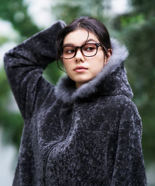 CARA O CRUZ / キャラ・オ・クルス テーラードジャケット | シープファーフーデッドジャケット【LISA CONTE】 | 詳細19