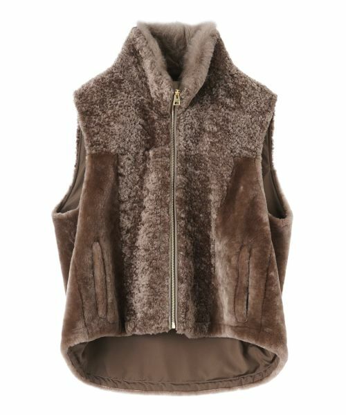 CARA O CRUZ / キャラ・オ・クルス テーラードジャケット | シープファーベスト【LISA CONTE】 | 詳細25