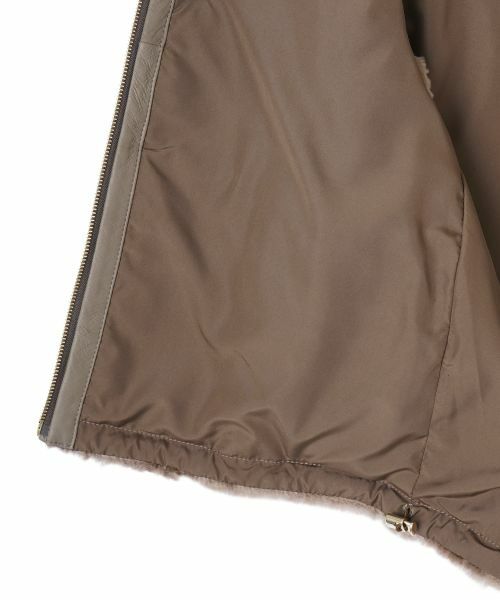 CARA O CRUZ / キャラ・オ・クルス テーラードジャケット | シープファーベスト【LISA CONTE】 | 詳細27