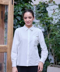 CARA O CRUZ / キャラ・オ・クルス シャツ・ブラウス | ポケット刺繍ブラウス【CoC by CARA O CRUZ】