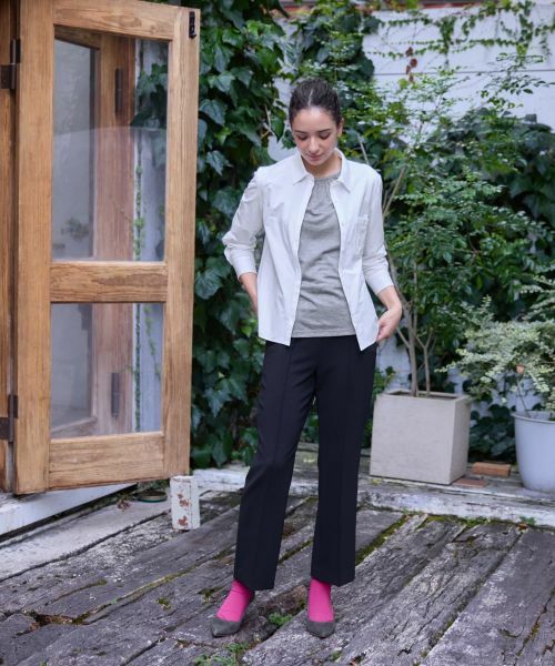 CARA O CRUZ / キャラ・オ・クルス シャツ・ブラウス | ポケット刺繍ブラウス【CoC by CARA O CRUZ】 | 詳細10