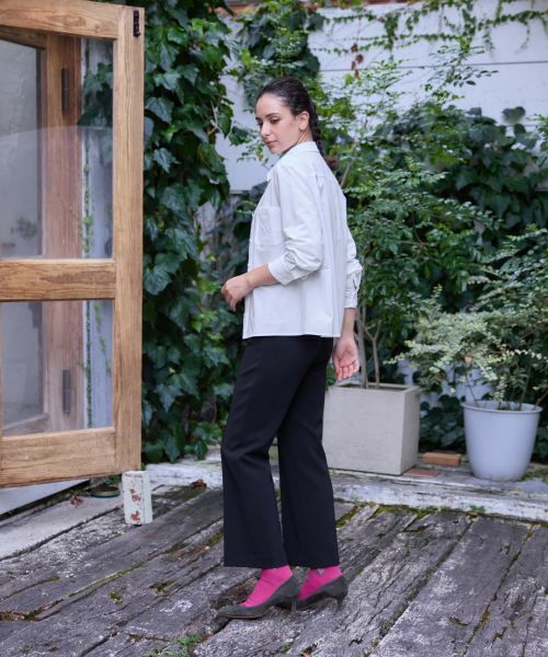 CARA O CRUZ / キャラ・オ・クルス シャツ・ブラウス | ポケット刺繍ブラウス【CoC by CARA O CRUZ】 | 詳細11