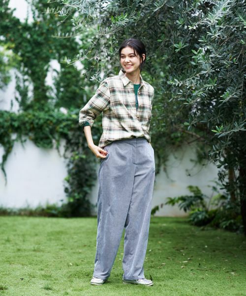 CARA O CRUZ / キャラ・オ・クルス その他パンツ | コーデュロイパンツ【CoC by CARA O CRUZ】 | 詳細18