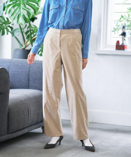 CARA O CRUZ / キャラ・オ・クルス その他パンツ | コーデュロイパンツ【CoC by CARA O CRUZ】 | 詳細2