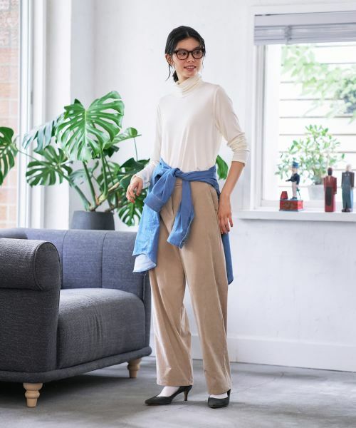 CARA O CRUZ / キャラ・オ・クルス その他パンツ | コーデュロイパンツ【CoC by CARA O CRUZ】 | 詳細24