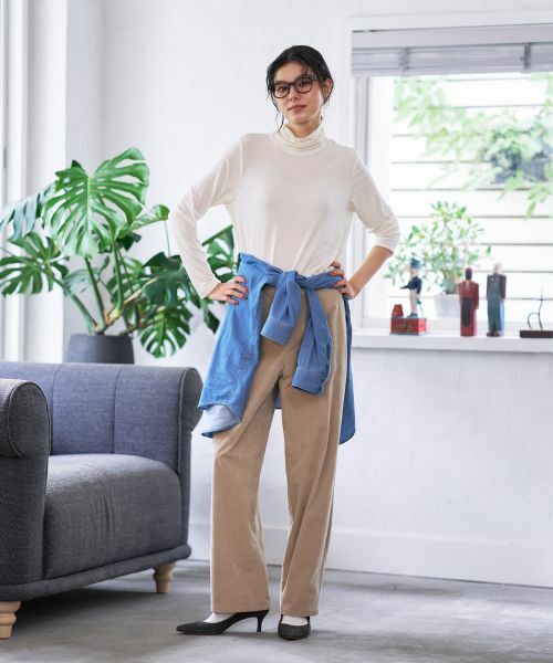 CARA O CRUZ / キャラ・オ・クルス その他パンツ | コーデュロイパンツ【CoC by CARA O CRUZ】 | 詳細25