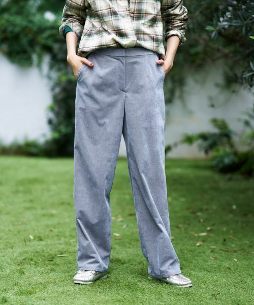 CARA O CRUZ / キャラ・オ・クルス その他パンツ | コーデュロイパンツ【CoC by CARA O CRUZ】 | 詳細5