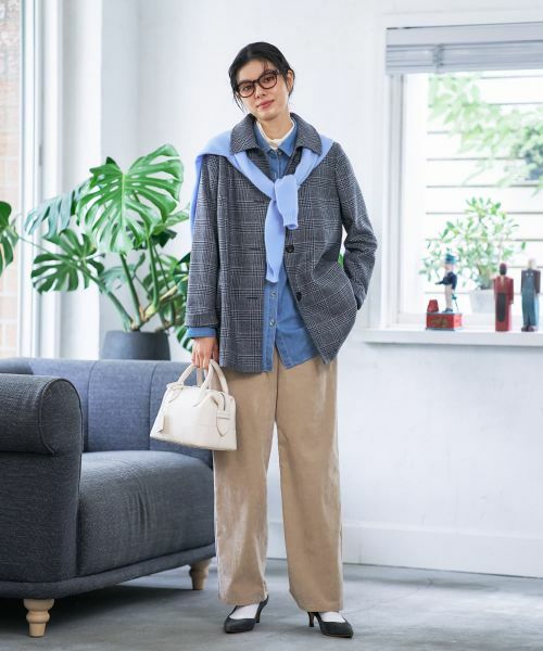 CARA O CRUZ / キャラ・オ・クルス その他パンツ | コーデュロイパンツ【CoC by CARA O CRUZ】 | 詳細7