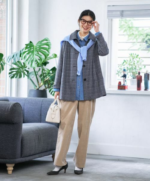 CARA O CRUZ / キャラ・オ・クルス その他パンツ | コーデュロイパンツ【CoC by CARA O CRUZ】 | 詳細8