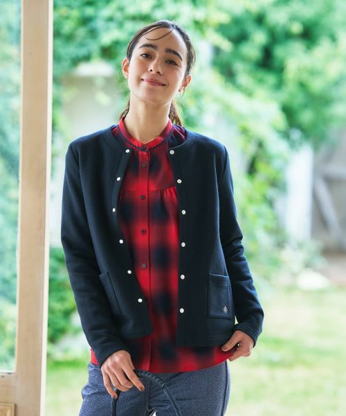 CARA O CRUZ / キャラ・オ・クルス その他アウター | ラメスウェットハオリ【CoC by CARA O CRUZ】 | 詳細1