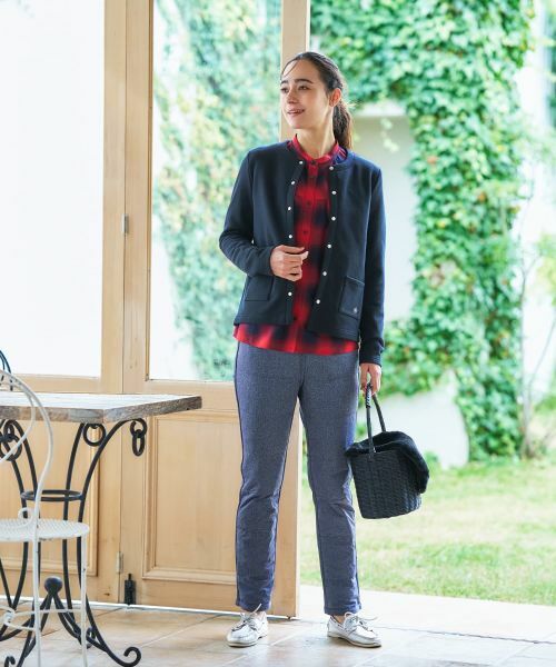 CARA O CRUZ / キャラ・オ・クルス その他アウター | ラメスウェットハオリ【CoC by CARA O CRUZ】 | 詳細15