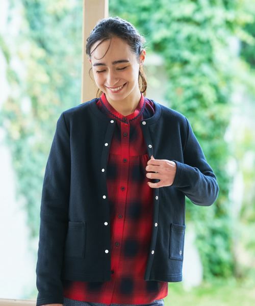 CARA O CRUZ / キャラ・オ・クルス その他アウター | ラメスウェットハオリ【CoC by CARA O CRUZ】 | 詳細2