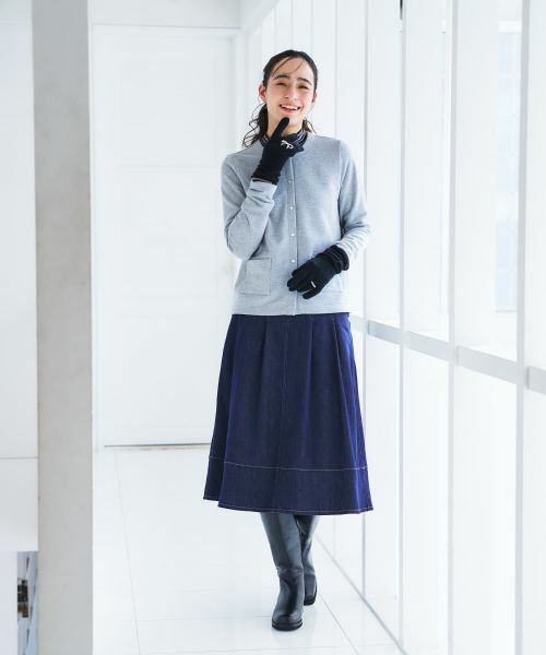 CARA O CRUZ / キャラ・オ・クルス その他アウター | ラメスウェットハオリ【CoC by CARA O CRUZ】 | 詳細24