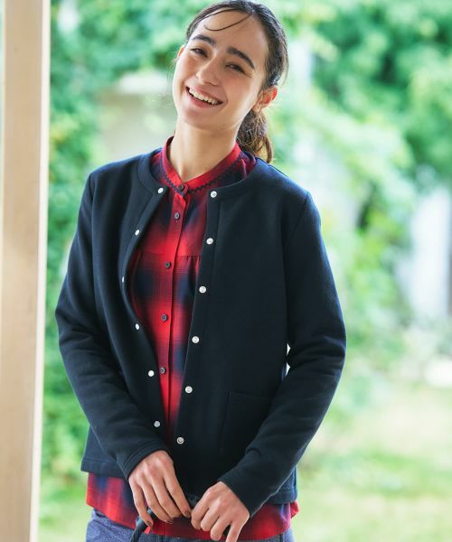 CARA O CRUZ / キャラ・オ・クルス その他アウター | ラメスウェットハオリ【CoC by CARA O CRUZ】 | 詳細4