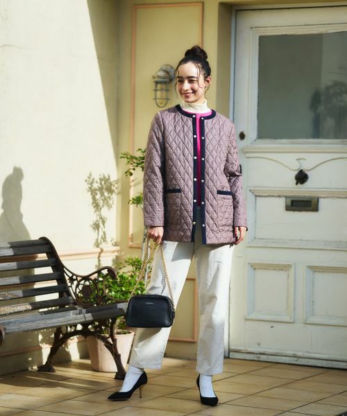 CARA O CRUZ / キャラ・オ・クルス テーラードジャケット | キルティングジャケット【CoC by CARA O CRUZ】 | 詳細30