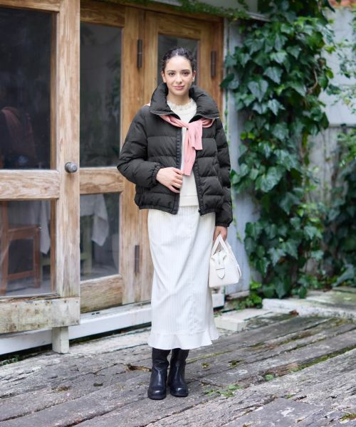 CARA O CRUZ / キャラ・オ・クルス カットソー | 異素材フリル切替プルオーバー | 詳細23