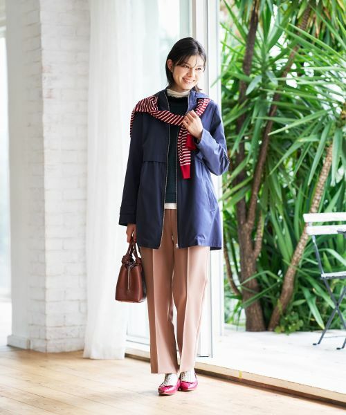 CARA O CRUZ / キャラ・オ・クルス カットソー | 異素材フリル切替プルオーバー | 詳細16