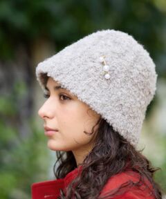 CARA O CRUZ / キャラ・オ・クルス ハット | ブローチ付き ニット帽