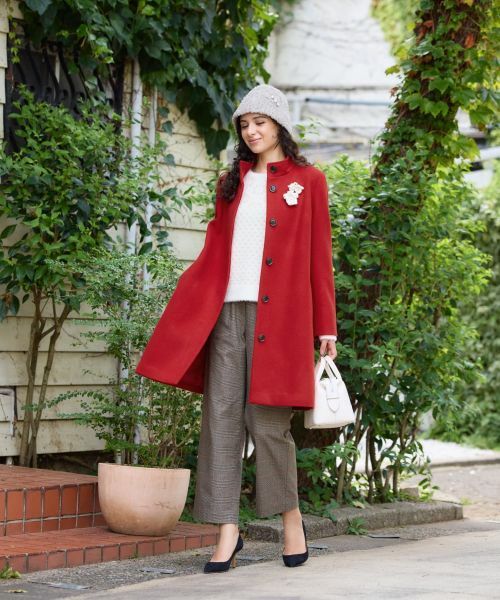 CARA O CRUZ / キャラ・オ・クルス ハット | ブローチ付き ニット帽 | 詳細7