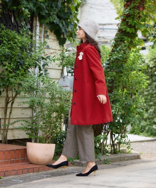 CARA O CRUZ / キャラ・オ・クルス ハット | ブローチ付き ニット帽 | 詳細8