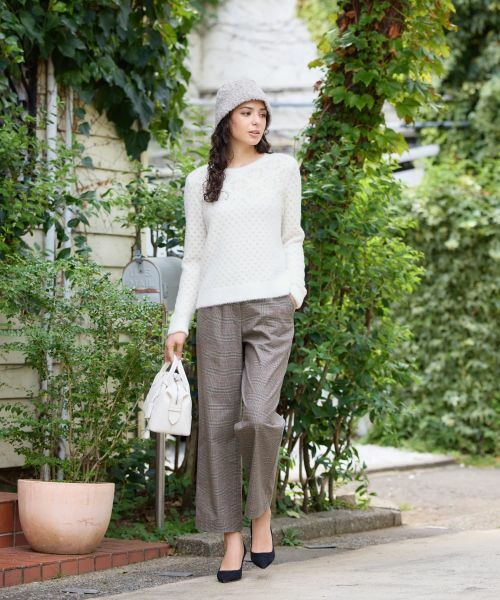 CARA O CRUZ / キャラ・オ・クルス ハット | ブローチ付き ニット帽 | 詳細9