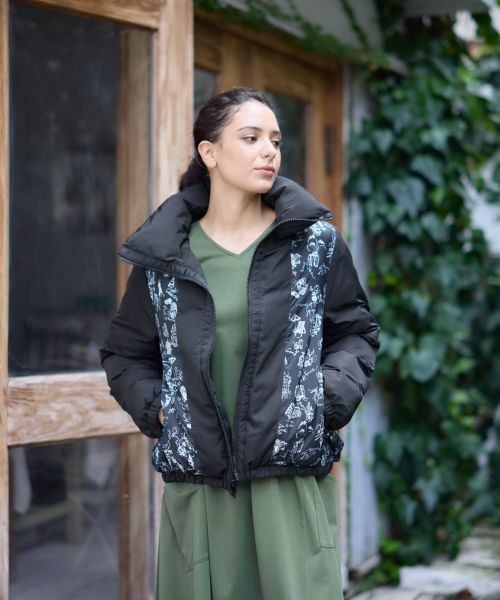 CARA O CRUZ / キャラ・オ・クルス その他アウター | リバーシブル中わたコート | 詳細1