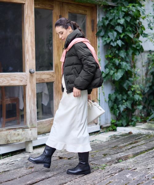 CARA O CRUZ / キャラ・オ・クルス その他アウター | リバーシブル中わたコート | 詳細13