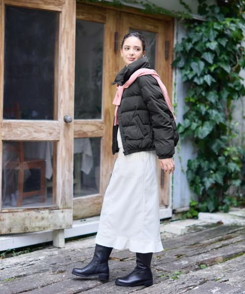 CARA O CRUZ / キャラ・オ・クルス その他アウター | リバーシブル中わたコート | 詳細14