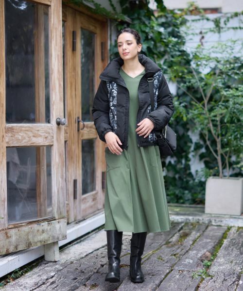 CARA O CRUZ / キャラ・オ・クルス その他アウター | リバーシブル中わたコート | 詳細17