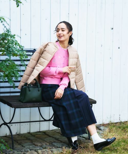 CARA O CRUZ / キャラ・オ・クルス ミニ・ひざ丈スカート | 4WAY チェック柄ラップスカート | 詳細18