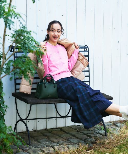 CARA O CRUZ / キャラ・オ・クルス ミニ・ひざ丈スカート | 4WAY チェック柄ラップスカート | 詳細19