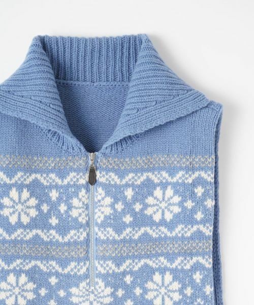 CARA O CRUZ / キャラ・オ・クルス マフラー・ショール・スヌード・ストール | ノルディック柄のネックウエア | 詳細16