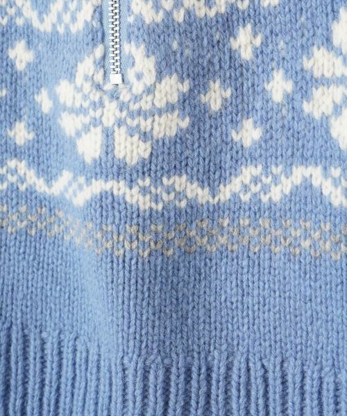 CARA O CRUZ / キャラ・オ・クルス マフラー・ショール・スヌード・ストール | ノルディック柄のネックウエア | 詳細18