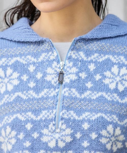 CARA O CRUZ / キャラ・オ・クルス マフラー・ショール・スヌード・ストール | 【絵になる】ノルディック柄ベスト | 詳細28