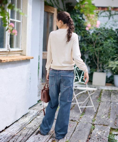 CARA O CRUZ / キャラ・オ・クルス ニット・セーター | 音符刺繍ニット【ZEGNA BARUFFA】 | 詳細19