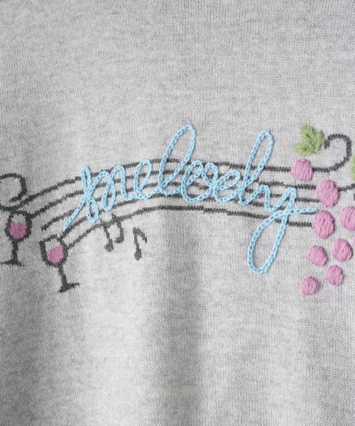 CARA O CRUZ / キャラ・オ・クルス ニット・セーター | 音符刺繍ニット【ZEGNA BARUFFA】 | 詳細23