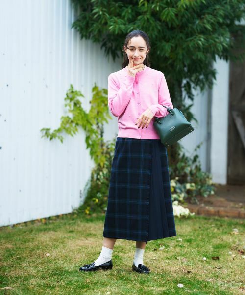 CARA O CRUZ / キャラ・オ・クルス カーディガン・ボレロ | 【質感のいい】雪柄ニットカーディガン【ZEGNA BARUFFA】 | 詳細22