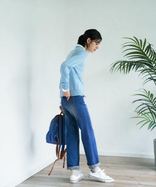 CARA O CRUZ / キャラ・オ・クルス デニムパンツ | あったかデニムパンツ | 詳細11
