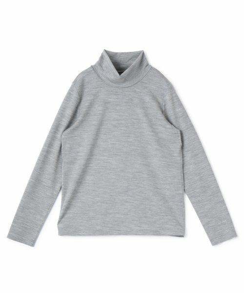CARA O CRUZ/キャラ・オ・クルス タートルネックカットソー グレー 9(M)