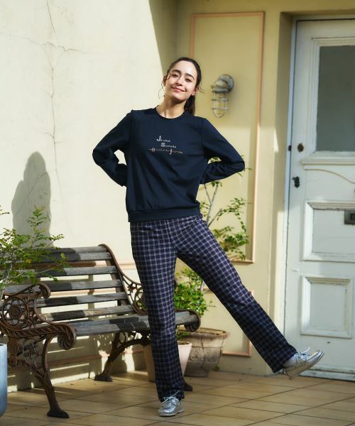 CARA O CRUZ / キャラ・オ・クルス カットソー | 刺繍クルーネックカットソー【CoC by CARA O CRUZ】 | 詳細18