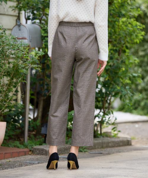 CARA O CRUZ / キャラ・オ・クルス その他パンツ | トラッドチェックパンツ | 詳細2