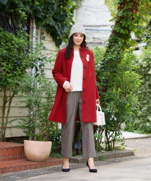 CARA O CRUZ / キャラ・オ・クルス その他パンツ | トラッドチェックパンツ | 詳細21